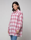 Nevada Long Sleeve Shirt Stripe Long Rayon