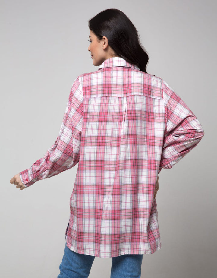 Nevada Long Sleeve Shirt Stripe Long Rayon