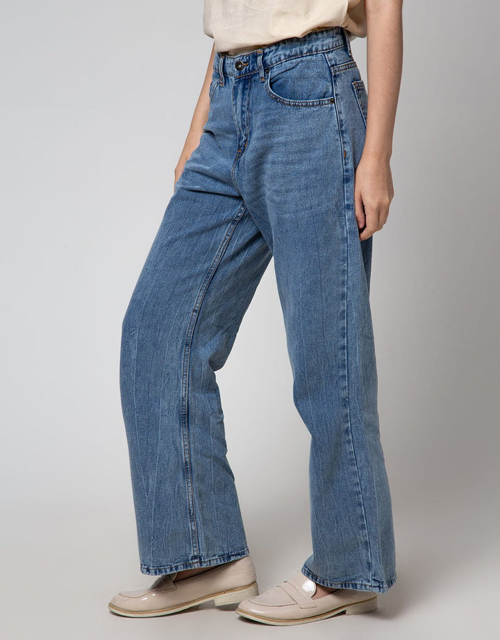 Nevada Denim Long Pants Wide Leg