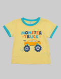 Pipiniko Short Sleeve T-Shirt Print Monster Truck
