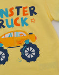 Pipiniko Short Sleeve T-Shirt Print Monster Truck