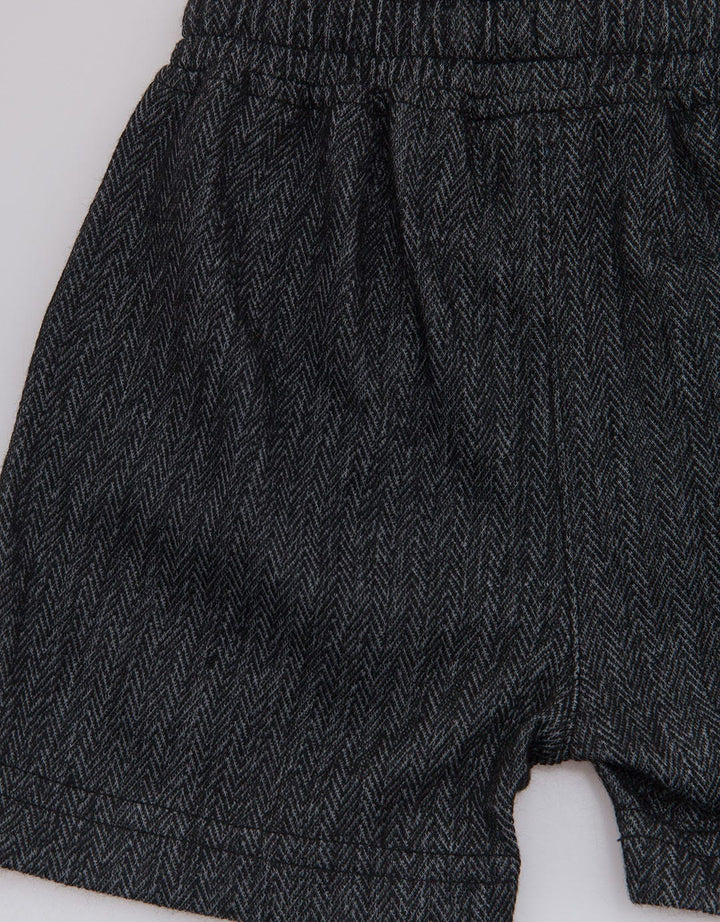 Pipiniko Textured Boys Shorts