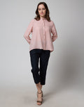 St. Yves Pleat At Back Blouse Wanita
