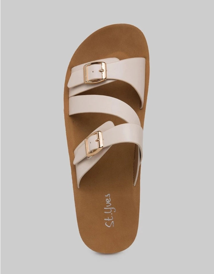 ST. YVES BUCKLE SANDAL SLIPPER  FQ28 WANITA