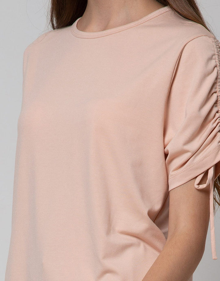 Connexion Ruched Sleeve Women's T-Shirt