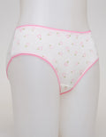 Nevada Midi Briefs Panty Aop Tulip Outline