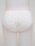 Nevada Midi Briefs Panty Aop Tulip Outline