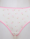 Nevada Midi Briefs Panty Aop Tulip Outline
