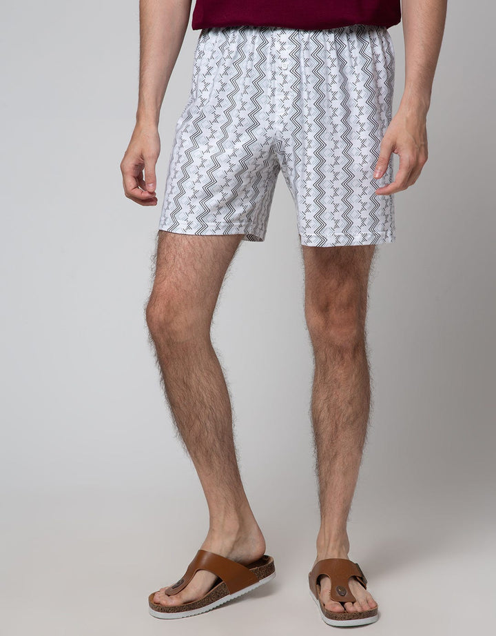 Cole Boxer Knit Waving Print
