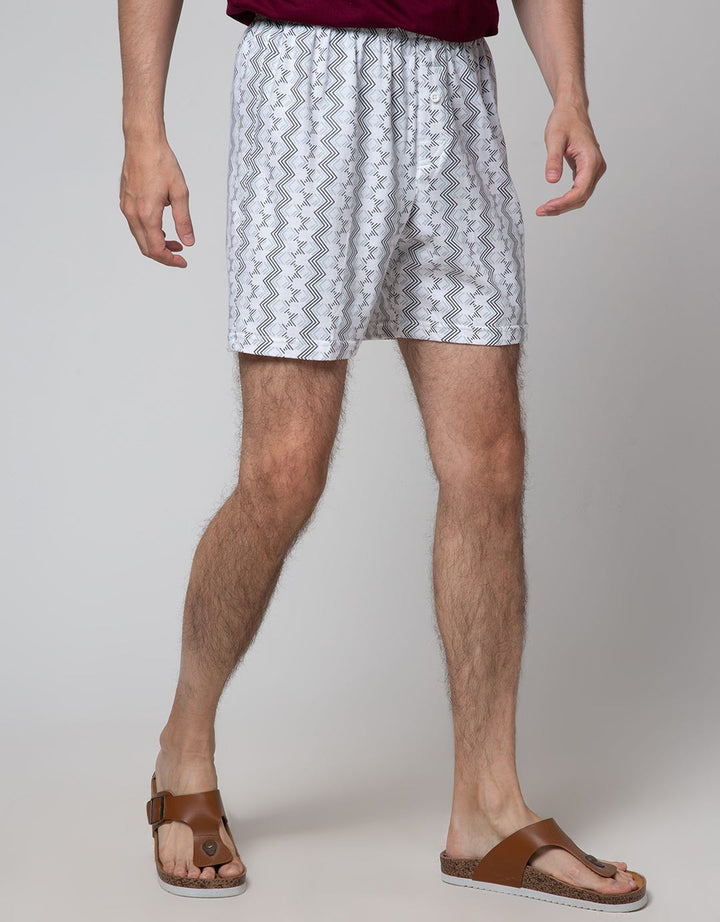 Cole Boxer Knit Waving Print