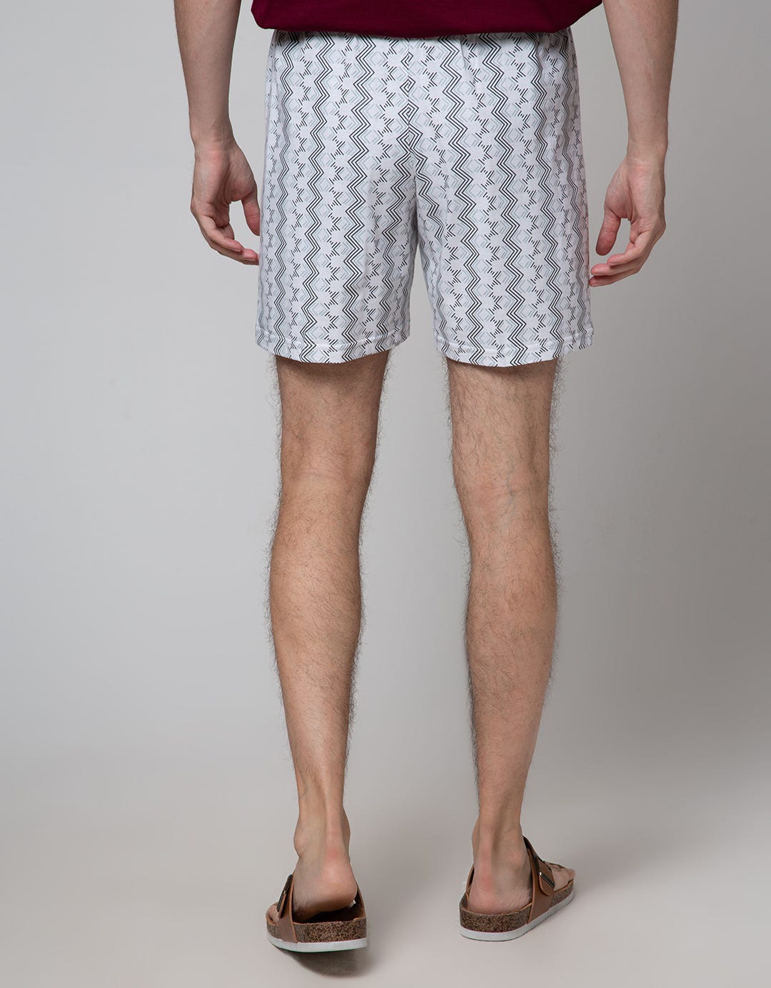 Cole Boxer Knit Waving Print