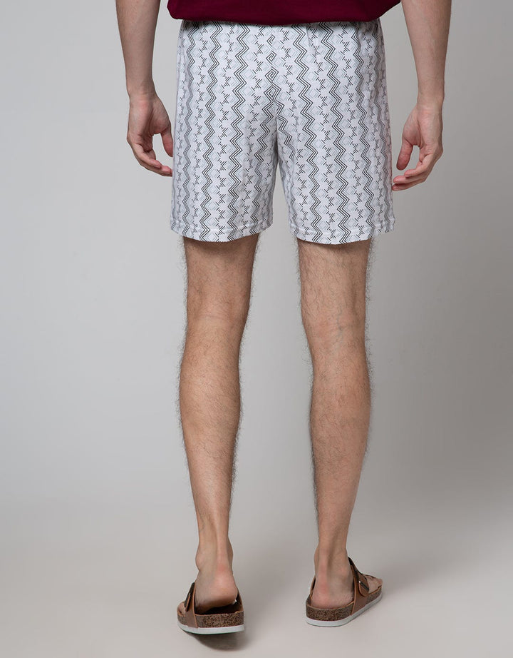 Cole Boxer Knit Waving Print