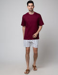 Cole Boxer Knit Waving Print
