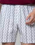 Cole Boxer Knit Waving Print