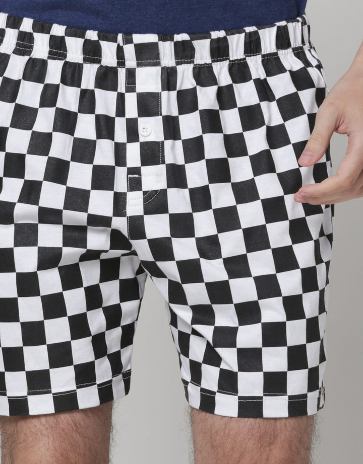 Cole Boxer Knit Checks