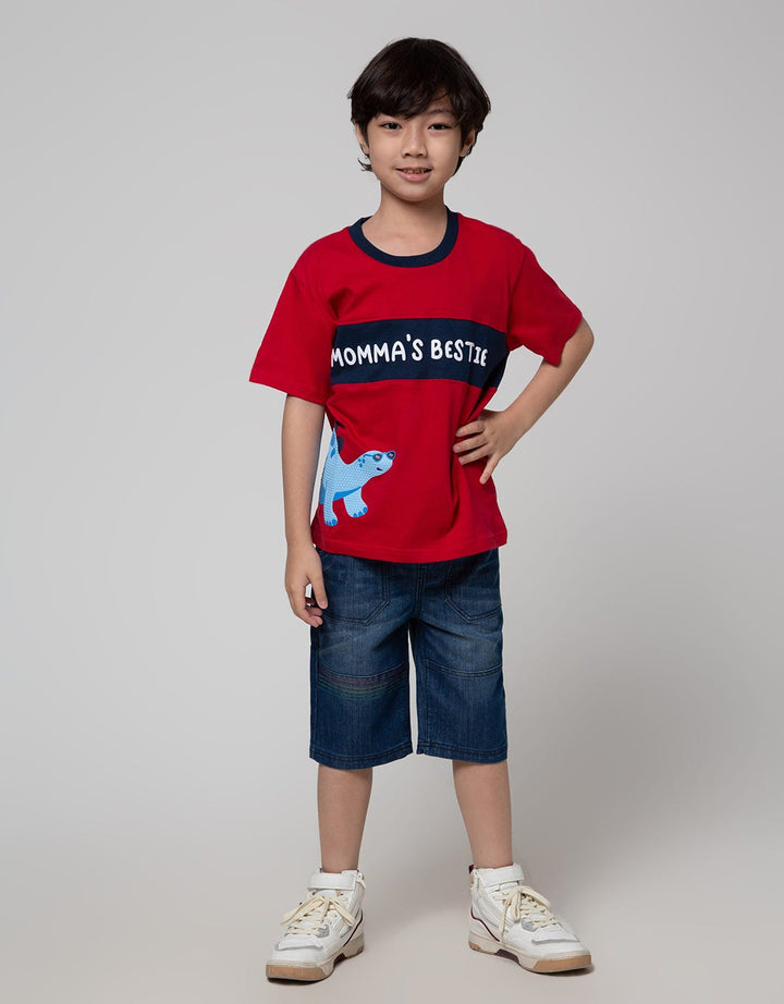 Little M Short Sleeve T-Shirt Recycle 4