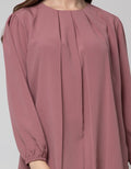 St. Yves Long Sleeve Blouse Poly Crinkle