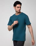 T Zone Kaos Lengan Pendek Pria Print Theme Uneven Relief - Spirit
