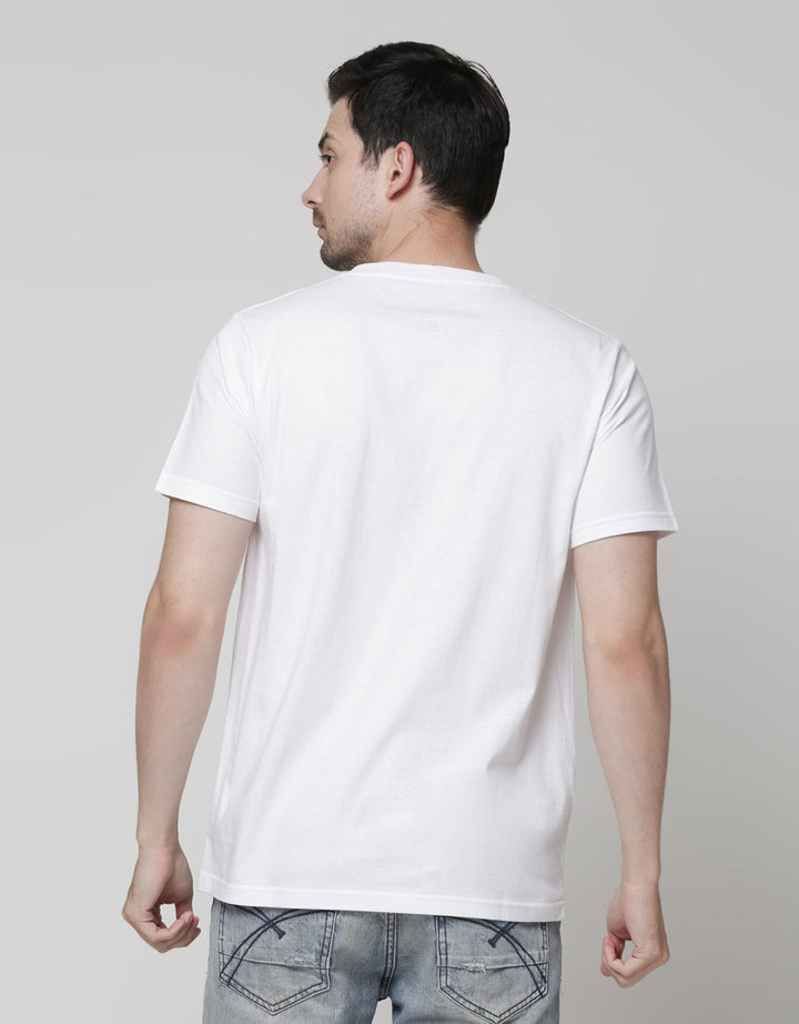 T Zone Short Sleeve T-Shirt Print Graphic Open Mind