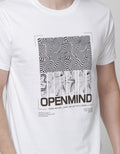 T Zone Short Sleeve T-Shirt Print Graphic Open Mind
