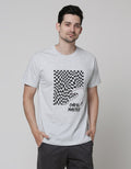 T Zone Short Sleeve T-Shirt Print Theme Illusive Graphic - Chess Master