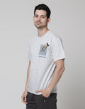 T Zone Short Sleeve T-Shirt Photoprint Theme College Art - Broke