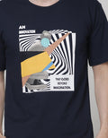 T Zone Short Sleeve T-Shirt Photoprint Theme College Art - Innovation