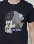 T Zone Short Sleeve T-Shirt Photoprint Astronout