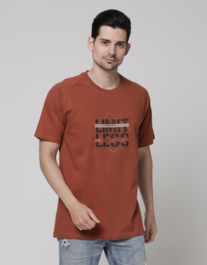 T Zone Short Sleeve Raglan T-Shirt Big Size Limit Less