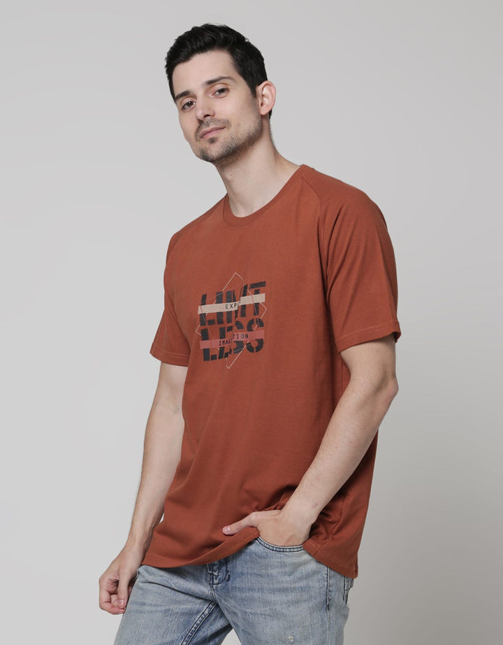 T Zone Short Sleeve Raglan T-Shirt Big Size Limit Less