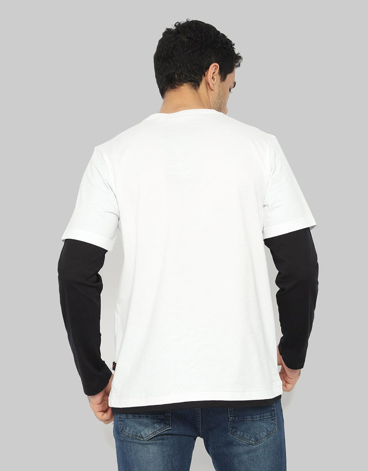 Peoples T-Shirt Double Layer Sj "Lost, Lonely And Vicious"
