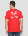 d&f T-Shirt Sj Merah Made For Peoples