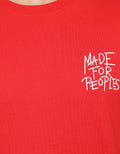 d&f T-Shirt Sj Merah Made For Peoples
