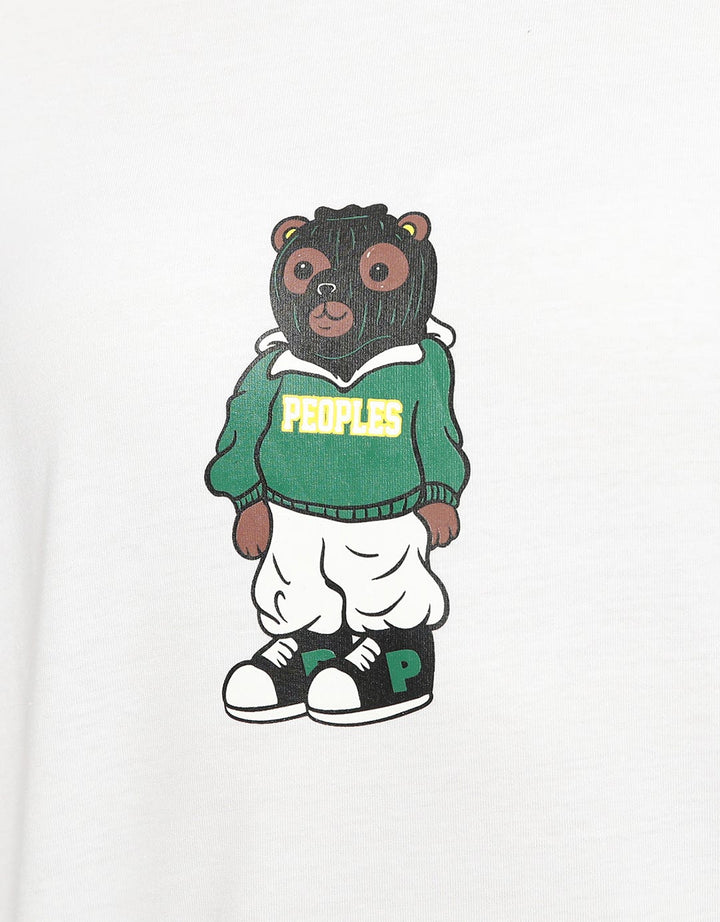 Peoples Green Bear Kaos Wanita