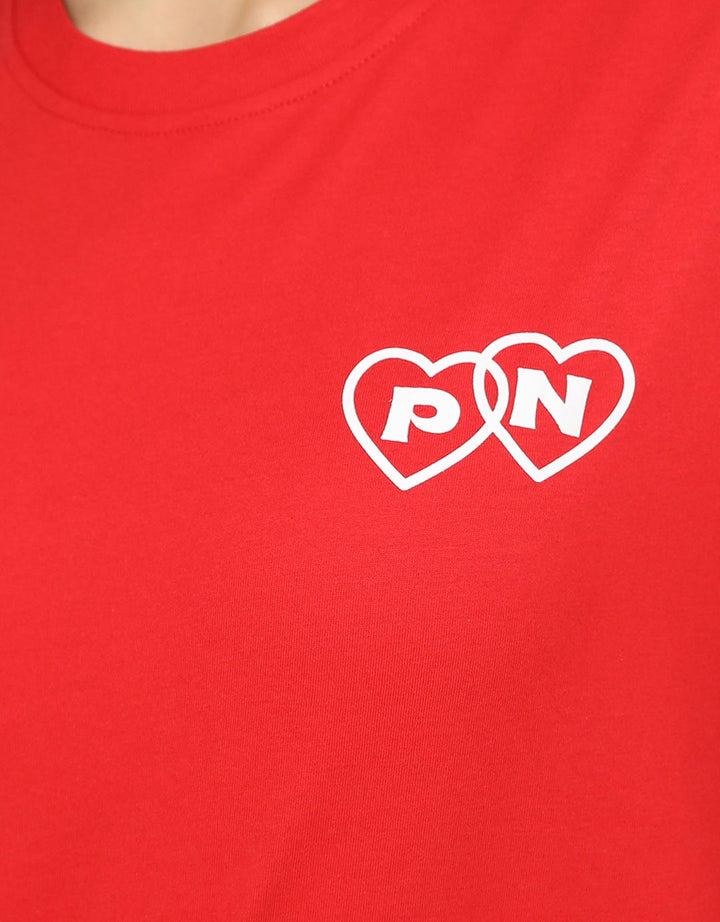 d&f T-Shirt Sj Merah P.N. Love
