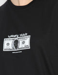 Peoples Currency Crisis Print Kaos Wanita