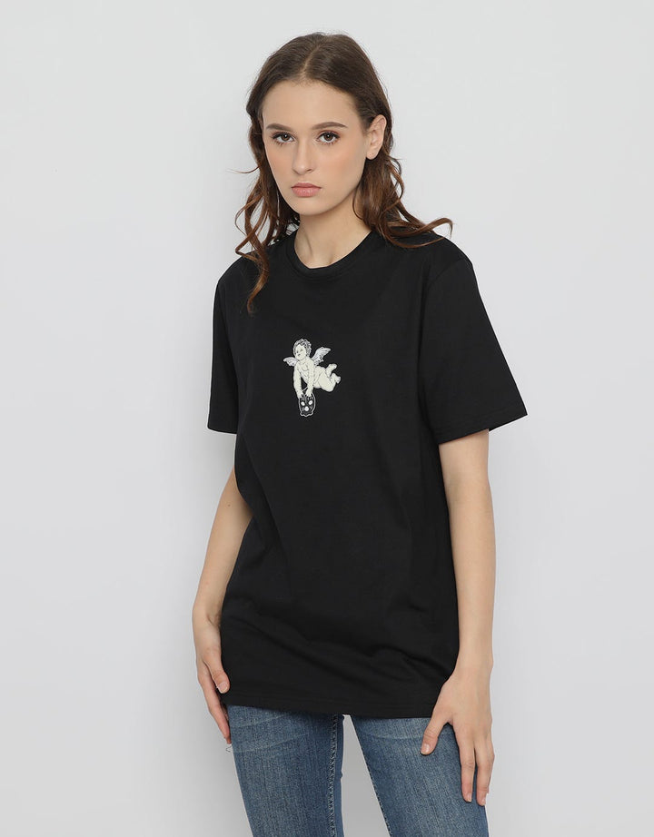 d&f T-Shirt Single Jersey "Cupid" Rubber