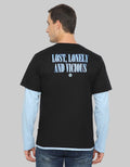 Peoples T-Shirt Long Sleeve Double Layer Print "Northtown"