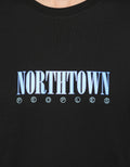 Peoples T-Shirt Long Sleeve Double Layer Print "Northtown"