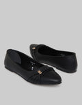 Yongki Komaladi Braid Chain Sepatu Flat Wanita