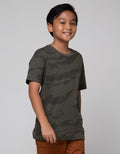 Nevada Camo Abstract Kaos Anak Laki-Laki