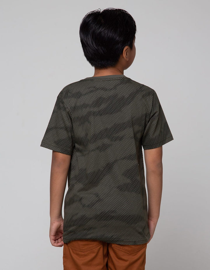 Nevada Camo Abstract Kaos Anak Laki-Laki
