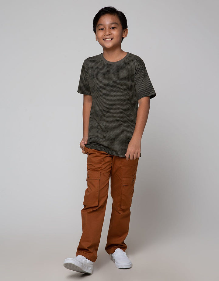 Nevada Camo Abstract Kaos Anak Laki-Laki