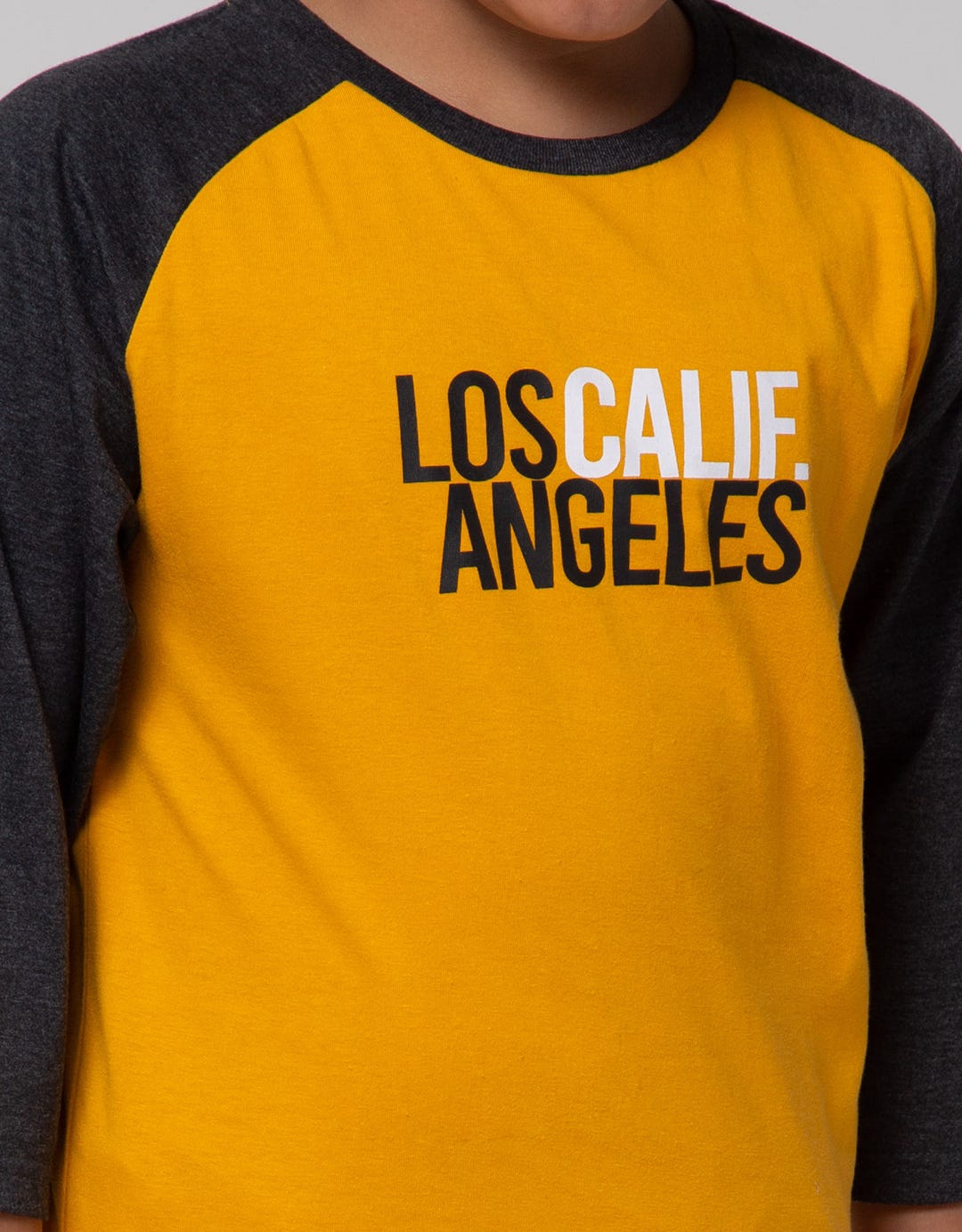 Nevada Long Sleeve T-Shirt 3/4 Raglan Los Calif