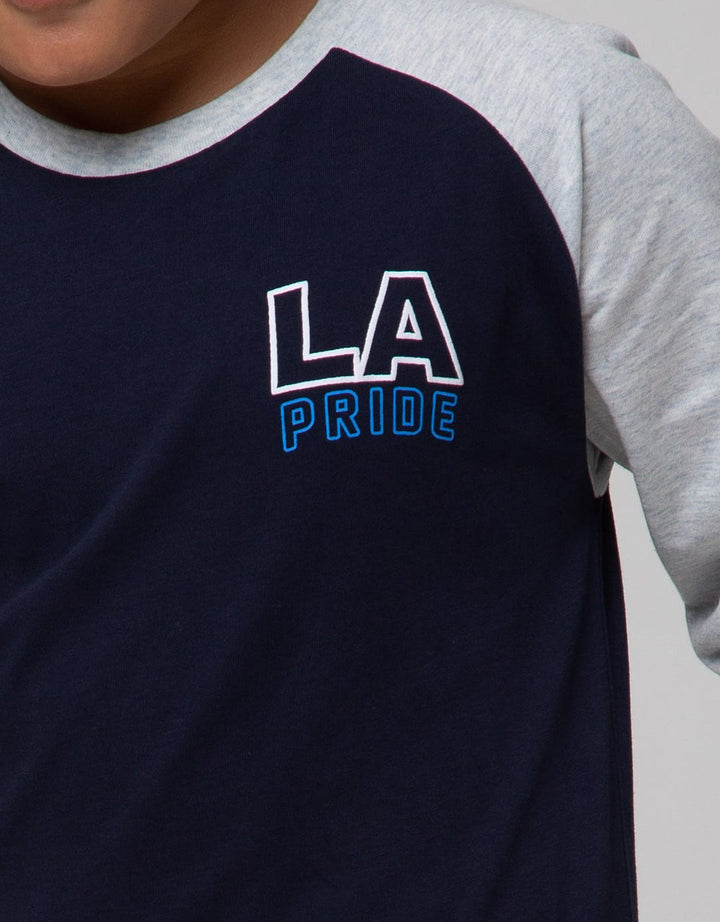 Nevada Long Sleeve T-Shirt 3/4 Raglan La Pride