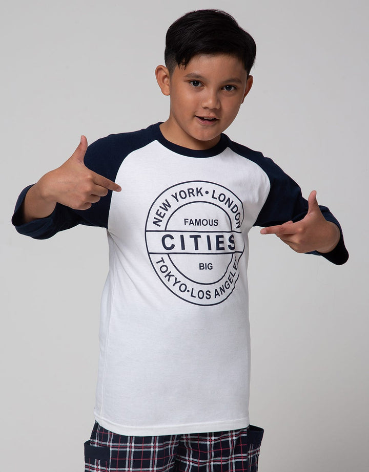 Nevada Long Sleeve T-Shirt 3/4 Raglan