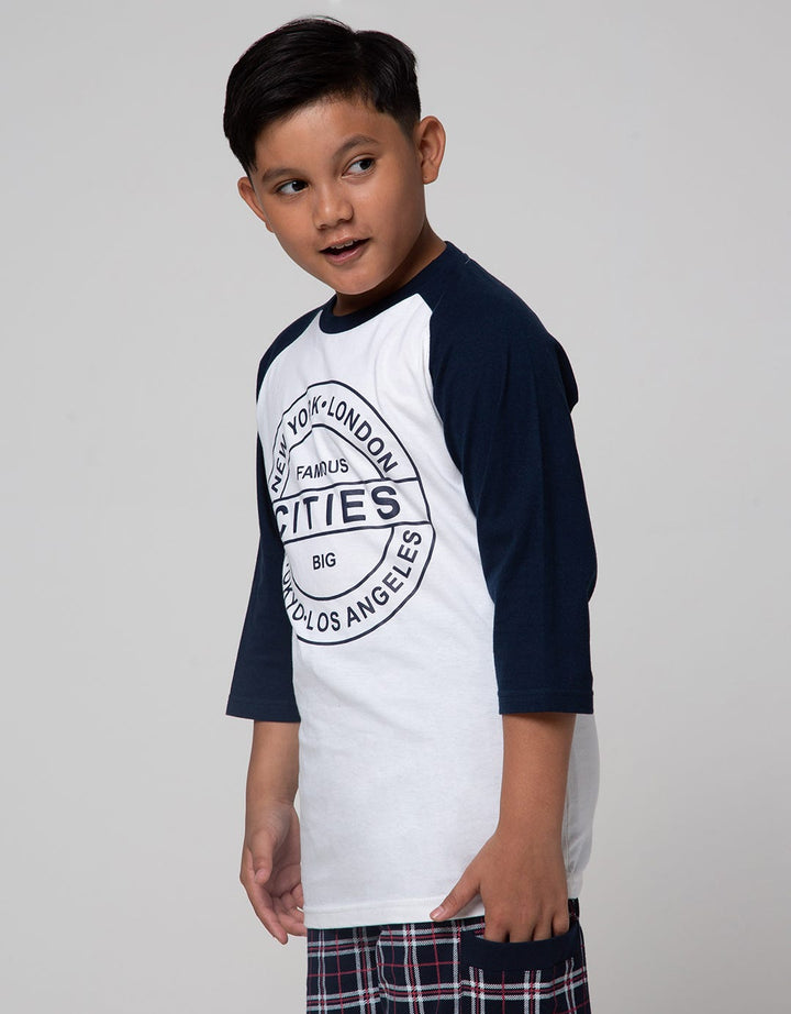 Nevada Long Sleeve T-Shirt 3/4 Raglan