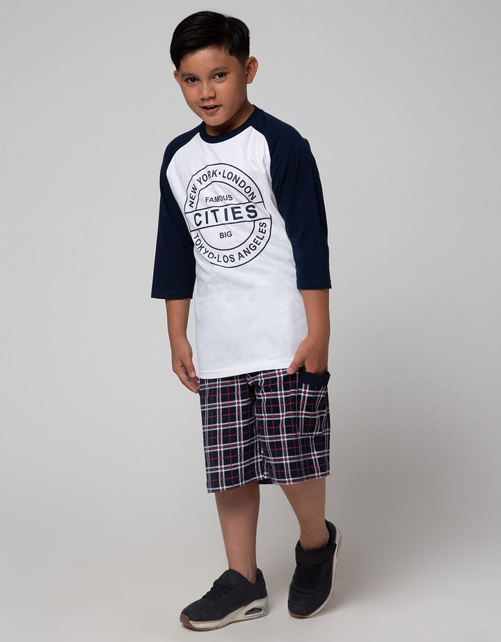 Nevada Long Sleeve T-Shirt 3/4 Raglan