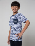 Nevada Short Sleeve T-Shirt Fp Rotary Abstact With Pocket