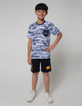 Nevada Short Sleeve T-Shirt Fp Rotary Abstact With Pocket